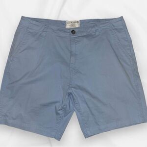 Free Planet Blue Flat Front Shorts